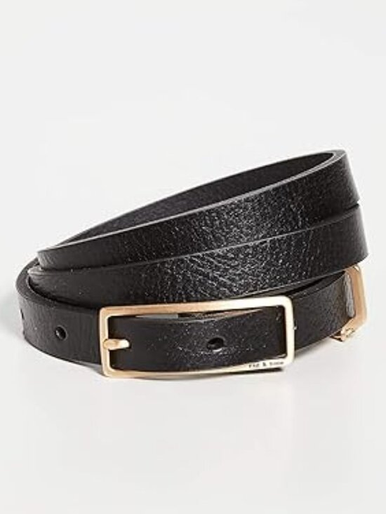 rag & bone Baby Rebound Belt / Black XS NWT rag & bone Women main image 4